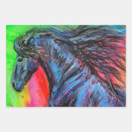 CHASING DREAMS Wrapping Paper Flat Sheet Set van 3 (Voorkant 2)