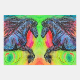 CHASING DREAMS Wrapping Paper Flat Sheet Set van 3