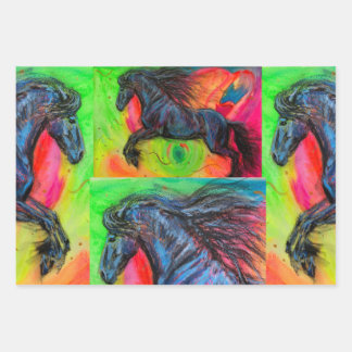 CHASING DREAMS Wrapping Paper Flat Sheet Set van 3