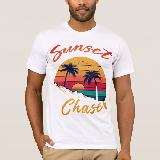 Chasing Fire: Sunset Chaser T-shirt (Voorkant)