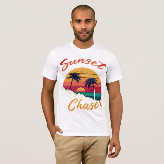 Chasing Fire: Sunset Chaser T-shirt (Voorkant volledig)