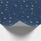 Chasing Fireflies Zomer Nachten Kampvuur Cadeaupapier (Hoek)