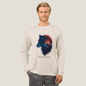 Chasing Infinity Tri-Blend Shirt (Voorkant)