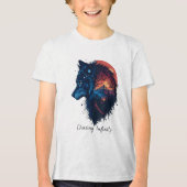 Chasing Infinity Tri-Blend Shirt (Voorkant)