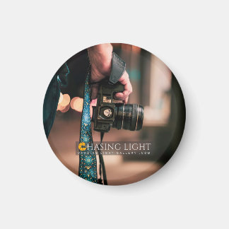 'Chasing Light Gallery' Cirkelmagneet Magneet