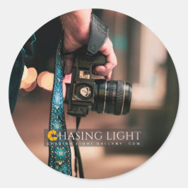 'Chasing Light Gallery' Classic Ronde Stickers