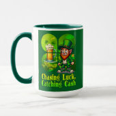 Chasing Luck Catching Cash St Patrick’s - caneca Mok (Links)