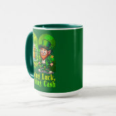 Chasing Luck Catching Cash St Patrick’s - caneca Mok (Voorkant links)
