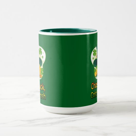 Chasing Luck Catching Cash St Patrick’s - caneca Mok (Midden)