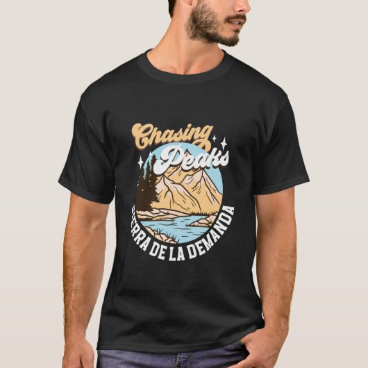 Chasing Peaks - Sierra de la Demanda T-shirt (Voorkant)
