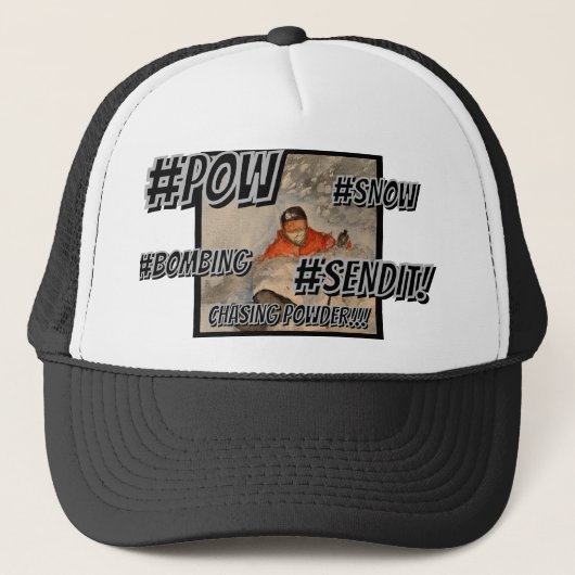 Chasing Powder Hashtag Pet (Voorkant)