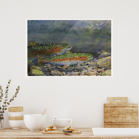 Chasing Rainbows Poster (Keuken)