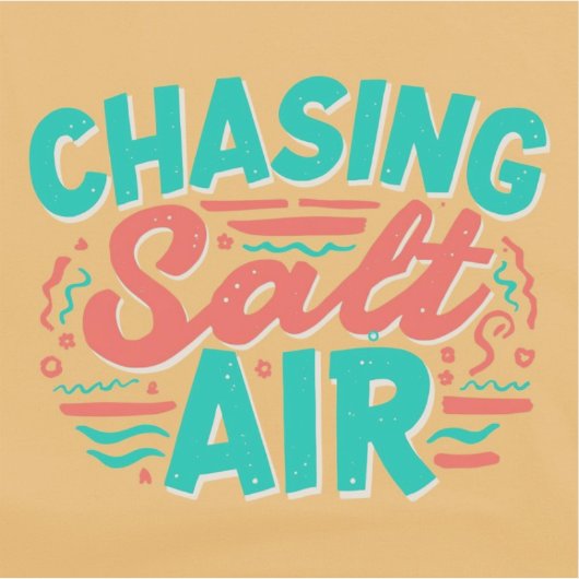 chasing salt air sticker (Voorkant)