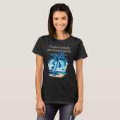 Chasing sunset under Palm Trees and close to Sea T-shirt (Voorkant volledig)
