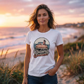 Chasing Sunsets Retro Esthetiek Dames T-shirt
