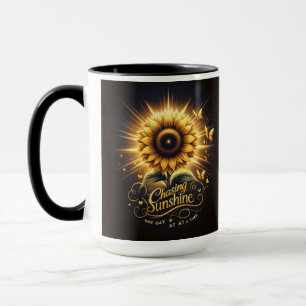 Chasing Sunshine Mok - Inspirerende koffiebeker,