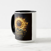 Chasing Sunshine Mok - Inspirerende koffiebeker, (Voorkant links)