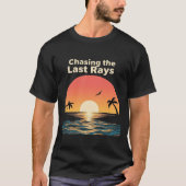 Chasing The Last Ray – Sunset Dreamer Aesthetic T-shirt (Voorkant)