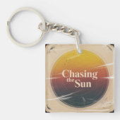 Chasing The Sun Sleutelhanger (voorkant)