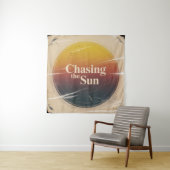 Chasing The Sun Wandkleed (In situ)