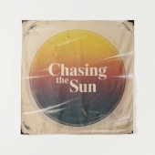 Chasing The Sun Wandkleed (Voorkant)