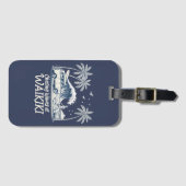 Chasing Waves at Waikiki Bagagelabel (Voorkant (horizontaal))