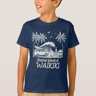 Chasing Waves at Waikiki T-shirt