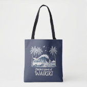 Chasing Waves at Waikiki Tote Bag (Voorkant)
