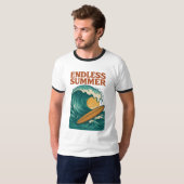 Chasing Waves: de eindeloze zomerdroom T-shirt (Voorkant volledig)