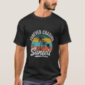 Chasing Zonsondergangen shirt (Voorkant)