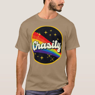 Chasity regenboog in ruimte  stijl t-shirt