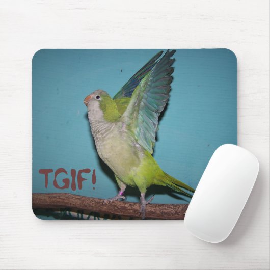 Chaska TGIF! Mousepad Muismat (Met muis)