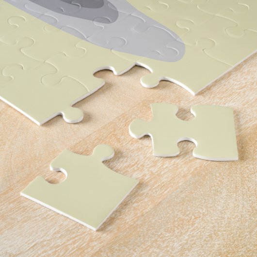 Chasmosaurus dansen een sjamaan ritueel legpuzzel (Zijkant)