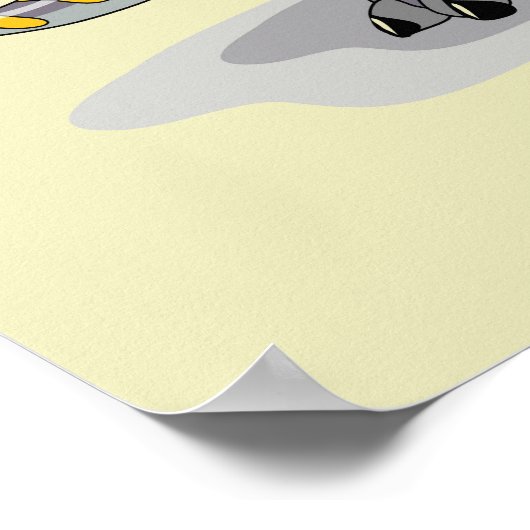 Chasmosaurus dansen een sjamaan ritueel poster (Hoek)