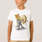 Chasmosaurus dansen een sjamaan ritueel t-shirt (Voorkant)