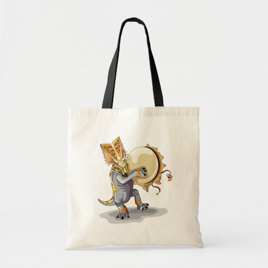 Chasmosaurus dansen een sjamaan ritueel tote bag (Voorkant)