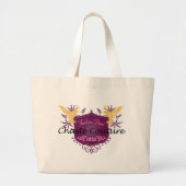 Chaste Couture Shield Grote Tote Bag (Voorkant)