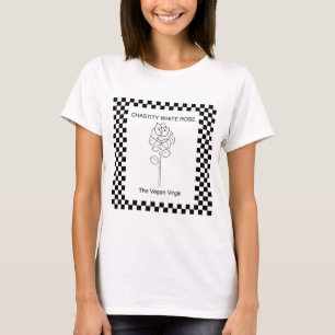 Chastity White Rose T-shirt