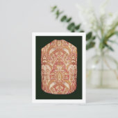 Chasuble, kant patterned silk, Frans, c.1720 Briefkaart (Staand voorkant)