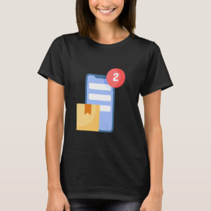Chat Berichttekst Berichtgeving mobiele telefoon T-shirt