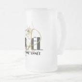 Chat Blanc, Noël et Bonne Année Matglas Bierpul (Voorkant rechts)