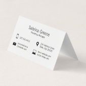 Chat Bubbles | Groep | Stripes Visitekaartje (Achterkant)