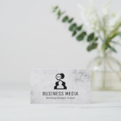 Chat Bubbles | Groep Visitekaartje (Staand voorkant)