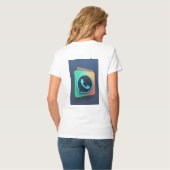 Chat Chic: WhatsApp icoon T-shirt (Achterkant volledig)