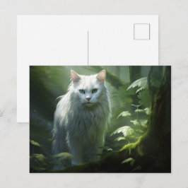 Chat Foret 4 Briefkaart
