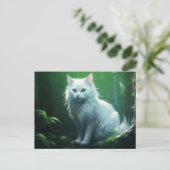 Chat Foret 5 Briefkaart (Staand voorkant)