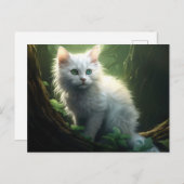 Chat Foret 6 Briefkaart (Voorkant / Achterkant)