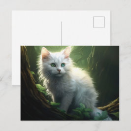 Chat Foret 6 Briefkaart