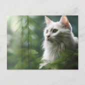 Chat Foret 7 Briefkaart (Voorkant)