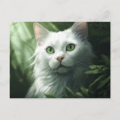 Chat Foret 9-briefkaart Briefkaart (Voorkant)